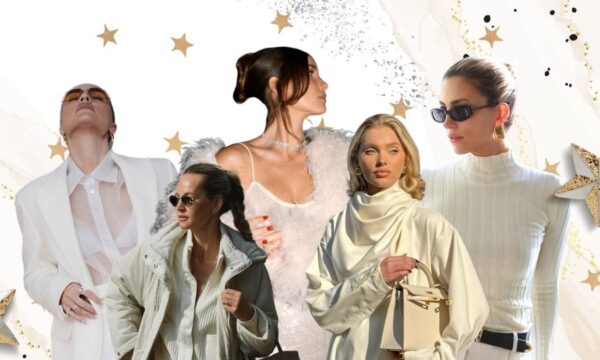 Total White: Το πιο elegant χρώμα για τις γιορτές