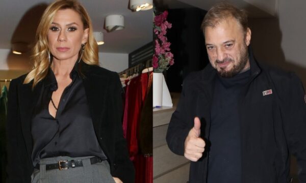Κατερίνα Καραβάτου: Βραδινή έξοδος με τον Χρήστο Φερεντίνο μετά τις φήμες ότι είναι ζευγάρι – Φωτογραφία