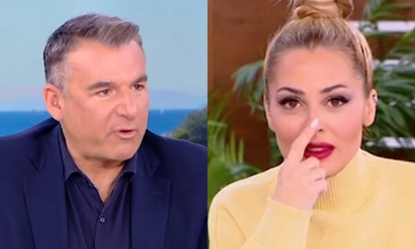 Γιώργος Λιάγκας στη Ελένη Βουλγαράκη: «Στο σπίτι βλέπετε τον Ολυμπιακό;» – Αμηχανία στον αέρα
