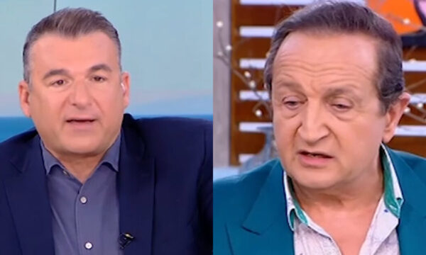 Γιώργος Λιάγκας και Σπύρος Μπιμπίλας «αρπάχτηκαν» στον αέρα: «Έχεις δικαίωμα να λες ηλίθια όλη την αντιπολίτευση;»