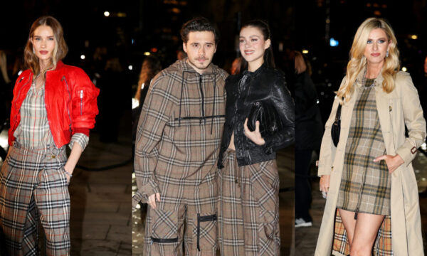 Burberry: Πως φόρεσαν οι διάσημοι καλεσμένοι το signature καρό του οίκου
