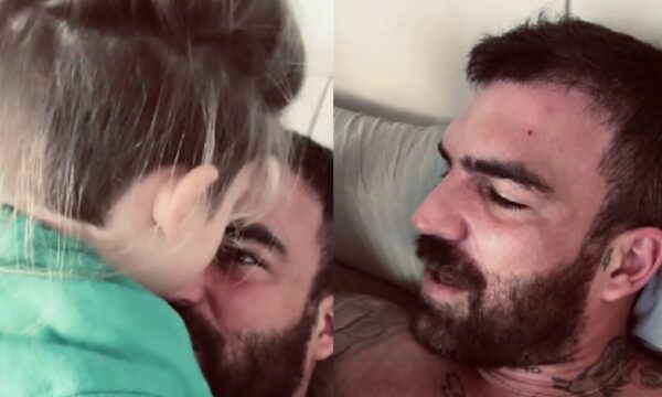Δημήτρης Αλεξάνδρου: Τα φιλιά από τον γιο του Πάρη και το σημάδι στο πρόσωπό του – «Κοιτάμε τα χτυπήματά μας»