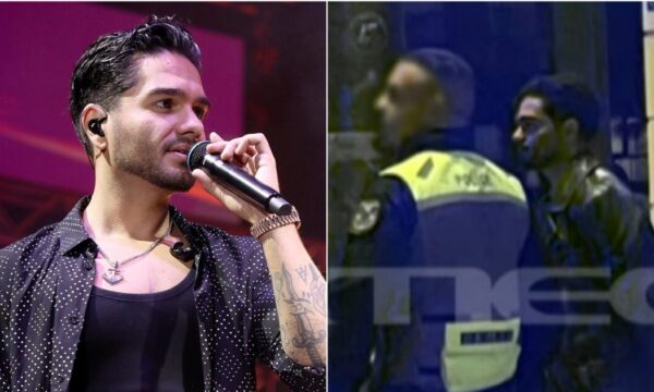 Χρήστος Μάστορας: Η στιγμή της σύλληψης του καλλιτέχνη – Φωτογραφία ντοκουμέντο