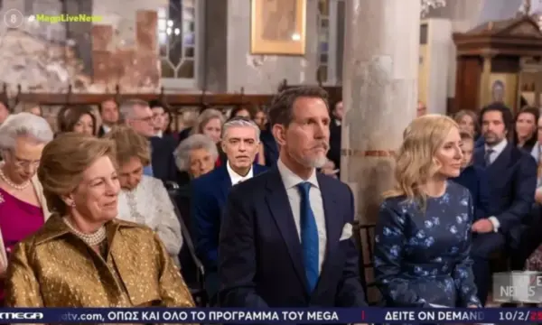 Ο Νίκος Ευαγγελάτος καλεσμένος στον γάμο του Νικόλαου Ντε Γκρες