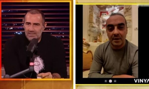 Πειρατικό Βινύλιο: Η στιγμή που ο σεισμός χτυπάει στον αέρα της εκπομπής