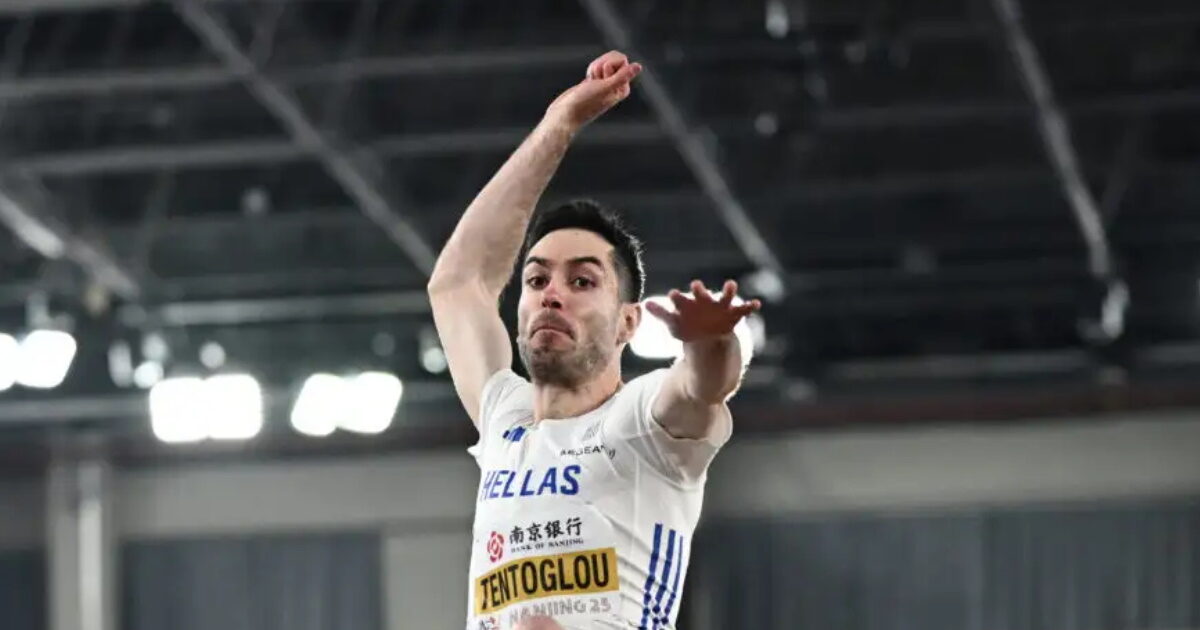 Εκτός βάθρου ο Μίλτος Τεντόγλου στο Παγκόσμιο κλειστού στίβου – Στην 5η θέση με άλμα 8.14μ.