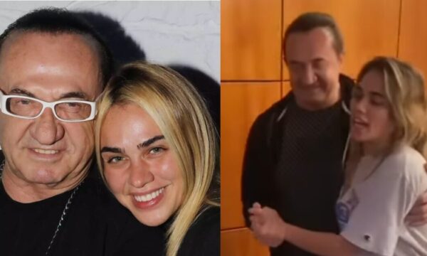 Λευτέρης Πανταζής: Χορεύει αγκαλιά με την κόρη του, Κόνι Μεταξά στο σαλόνι του σπιτιού τους – Βίντεο