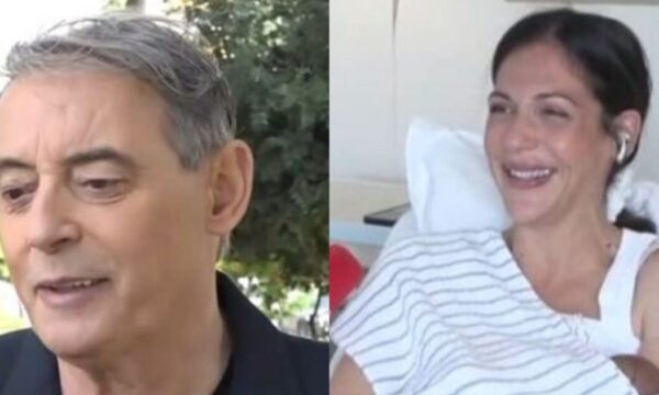Ιορδάνης Χασαπόπουλος: Η επίσκεψη στο μαιευτήριο για την Ανθή Βούλγαρη και το μωρό της – «Έχει μπροστά της ένα μικρό θαύμα»