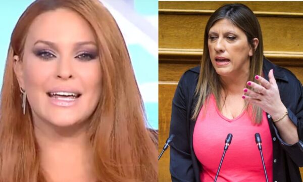 Σίσσυ Χρηστίδου σε Ζωή Κωνσταντοπούλου: «Σε ευχαριστώ ως γυναίκα που το έκανες αυτό, το χειρίστηκες με ψυχραιμία»