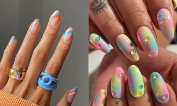 Rainbow manicure: Το εντυπωσιακό trend που θα απογειώσει τη διάθεσή σου