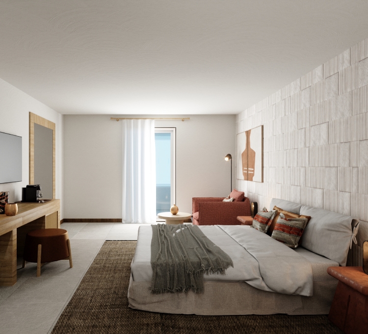 Golden Milos Beach House δωμάτιο