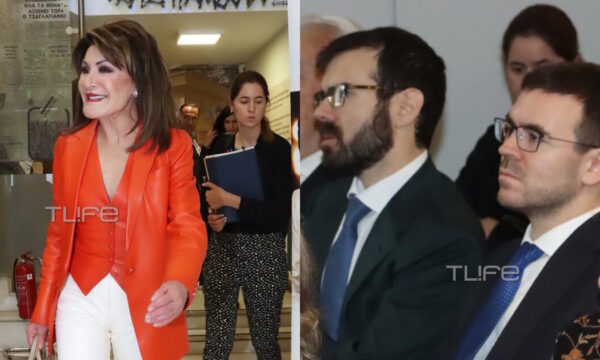 Γιάννα Αγγελοπούλου: Εντυπωσιακή δημόσια εμφάνιση με τον σύζυγό της, Θεόδωρο και τους δύο γιους της – Μοναδικές φωτογραφίες