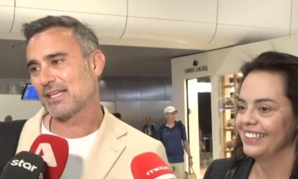 Eurovision 2025: Καπουτζίδης και Κοζάκου πέταξαν για Ελβετία με αποστολή