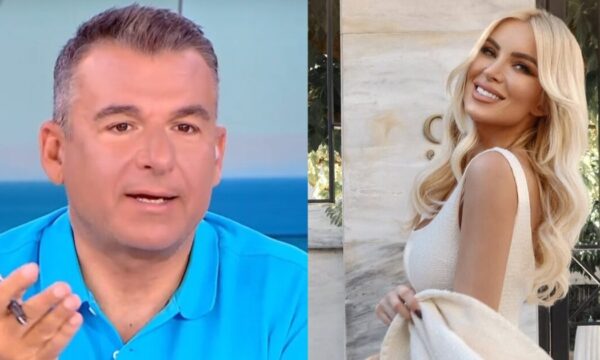 Γιώργος Λιάγκας: Η συγκινητική ευχή στην Κατερίνα Καινούργιου μετά την πρόταση γάμου – «Να ευτυχήσει η γυναίκα»