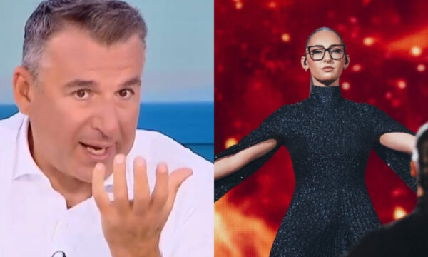 Eurovision 2025 – Γιώργος Λιάγκας για εμφάνιση Κλαυδίας: «Το βραχάκι σε μία γιγαντιαία σκηνή μοιάζει με περίττωμα σκύλου»