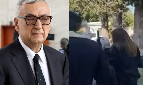 Δημήτρης Σούρας: Συγκλονιστικό το κλίμα στο εξάμηνο μνημόσυνο – Θρηνούσαν αγκαλιασμένες η γυναίκα του και η κόρη του