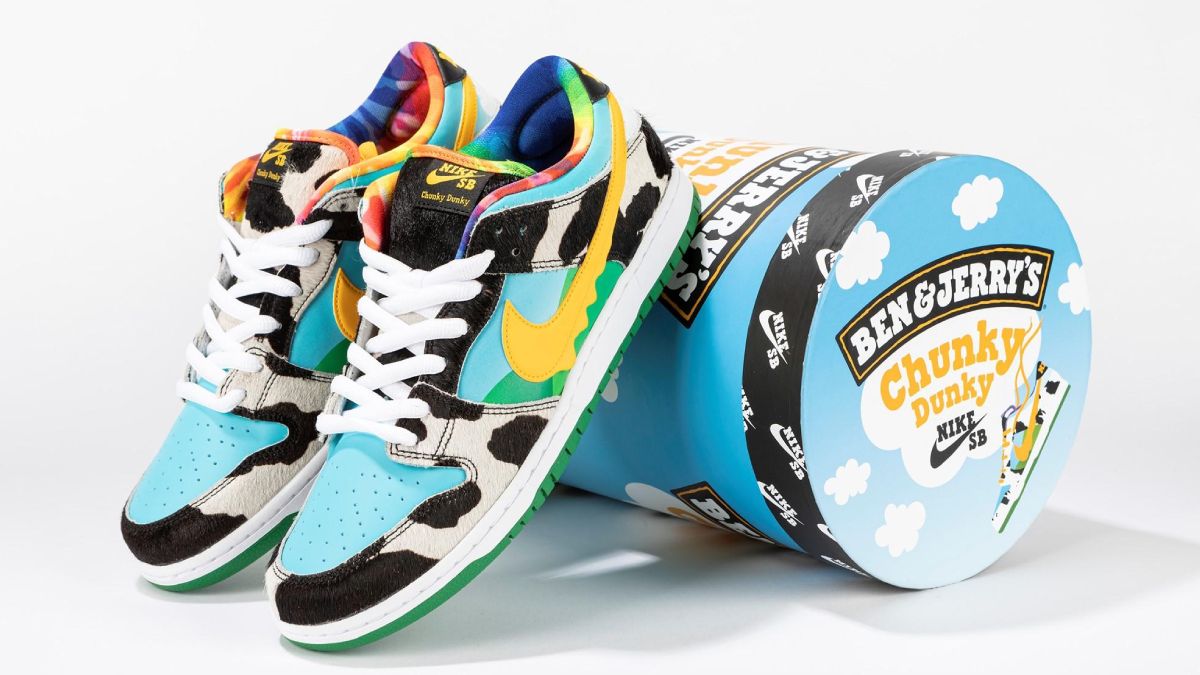 Τα παγωτά ben & Jerrys και παπούτσια nike αθλητικά