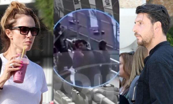 Ντορέττα Παπαδημητρίου – Γιώργος Γεροντιδάκης: Οι ρομαντικές στιγμές στο γήπεδο – Βίντεο