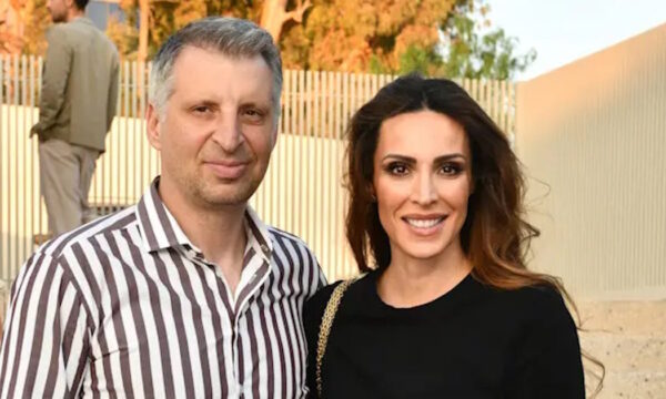 Θοδωρής Παπαλουκάς: Απρόσμενη εμφάνιση με την εντυπωσιακή σύζυγό του, Βασιλική Τσεκούρα – Φωτογραφίες