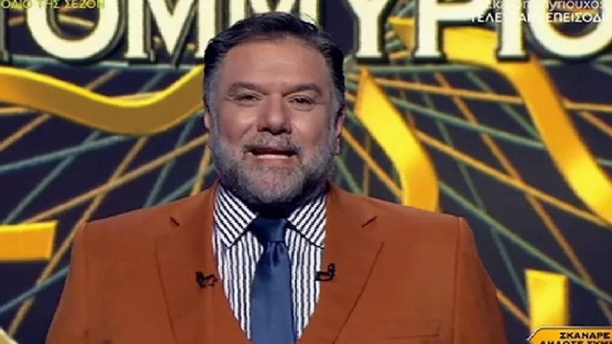 Ο Γρηγόρης Αρναούτογλου ρίχνει την αυλαία στον Εκατομμυριούχο: «Έτσι τελειώνει αυτή η ιστορία»