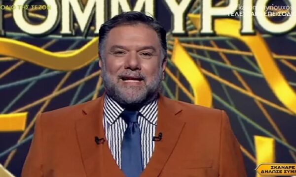 Ο Γρηγόρης Αρναούτογλου ρίχνει την αυλαία στον Εκατομμυριούχο: «Έτσι τελειώνει αυτή η ιστορία»