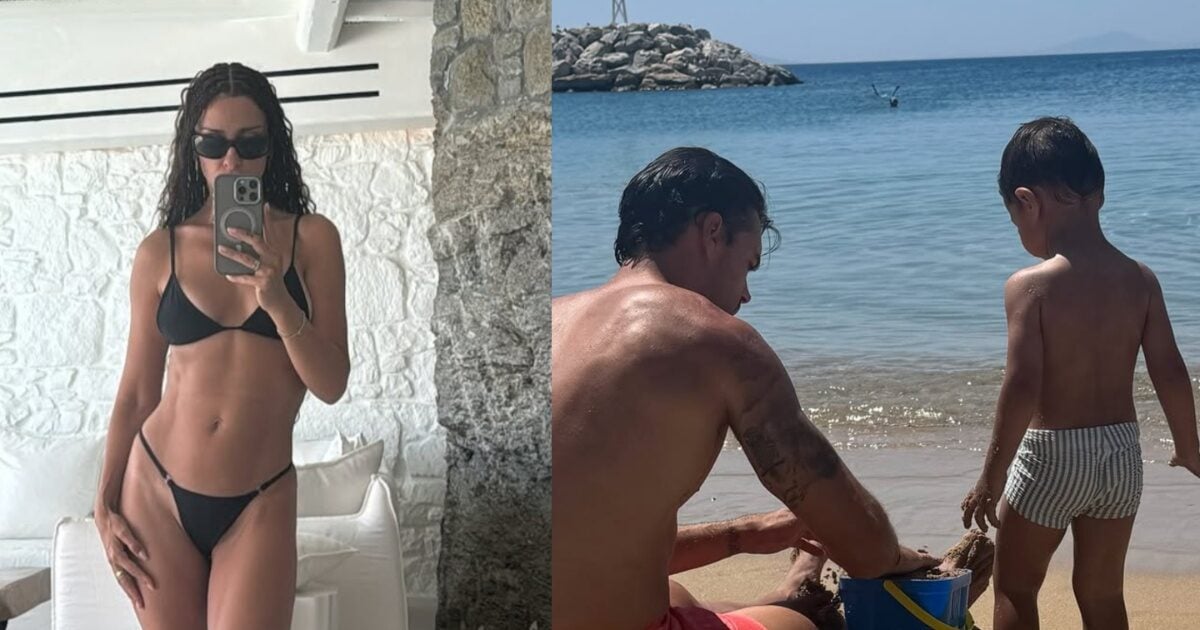 Ελένη Φουρέιρα – Αλμπέρτο Μποτία: Στιγμιότυπα από τις ανέμελες στιγμές με τον γιο τους, Ερμή