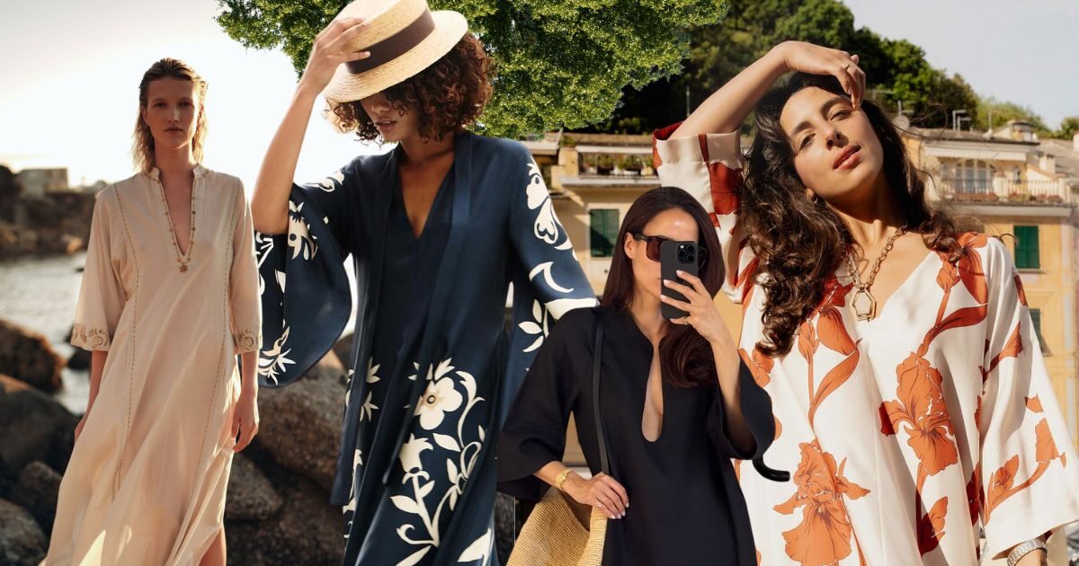 Καφτάνι: Το fashion κομμάτι που ενώνει κομψή πολυτέλεια και χαλαρή άνεση