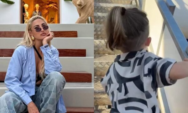 Ιωάννα Τούνη: Υποδέχτηκε τον γιο της, Πάρη από τον Δημήτρη Αλεξάνδρου μετά τις διακοπές τους