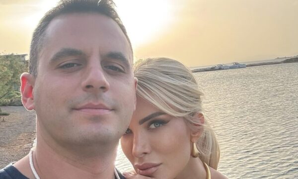 Κατερίνα Καινούργιου: Από τη Νάξο στην Κρήτη – Η εικόνα με τον αγαπημένο της, Παναγιώτη Κουτσουμπή
