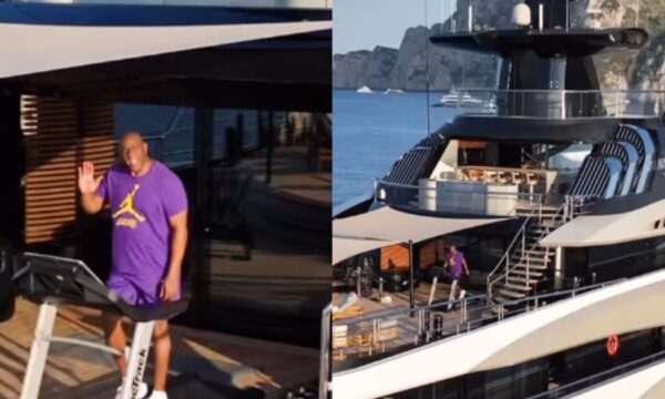 Μάτζικ Τζόνσον: Πολυτελείς διακοπές στο Ιόνιο για τον θρύλο του NBA – Εντυπωσιακό βίντεο με θαλαμηγό αξίας 1,4 εκατομμυρίων δολαρίων