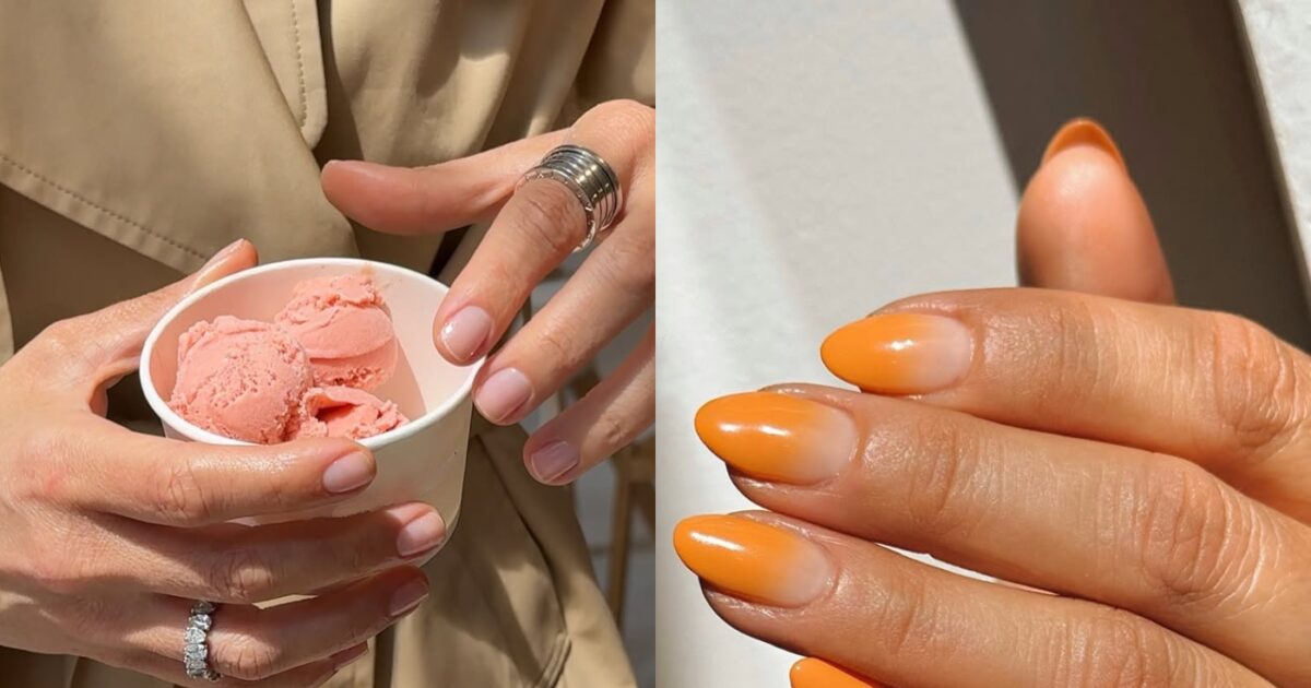 Το sorbet μεταμορφώνει το μανικιούρ σε καλοκαιρινή απόλαυση