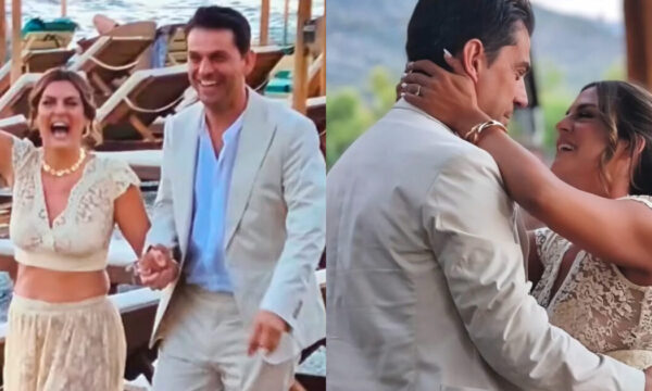 Χριστίνα Βραχάλη: Ξέφρενο beach party μια μέρα μετά τον γάμο της με τον σύντροφό της – Φωτογραφίες, βίντεο