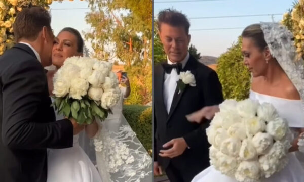 Ο Χρήστος Χολίδης ενώθηκε με τα δεσμά του γάμου – Δείτε το πρώτο βίντεο από την τελετή