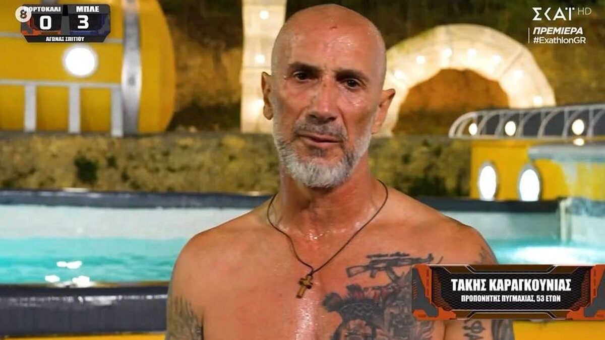 Exathlon – Οργισμένος ο Τάκης: «Οι συμπαίκτες μου οφείλουν να καταλάβουν ότι επιθυμώ να φωνάζουν»