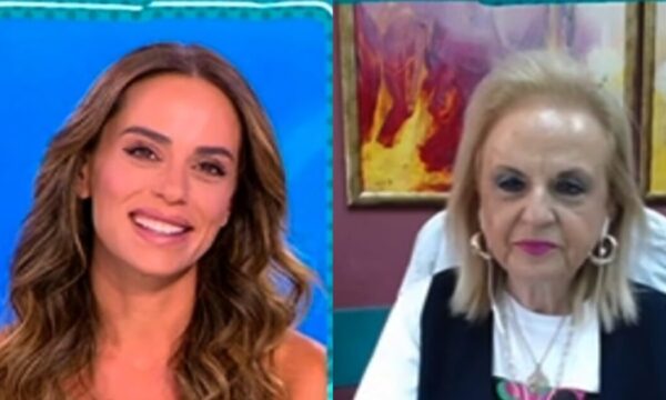 Ματίνα Παγώνη προς Μαρία Αντωνά ζωντανά: «Όλοι μιλούν για το πόσο ερωτευμένοι είστε με τον Λιάγκα»