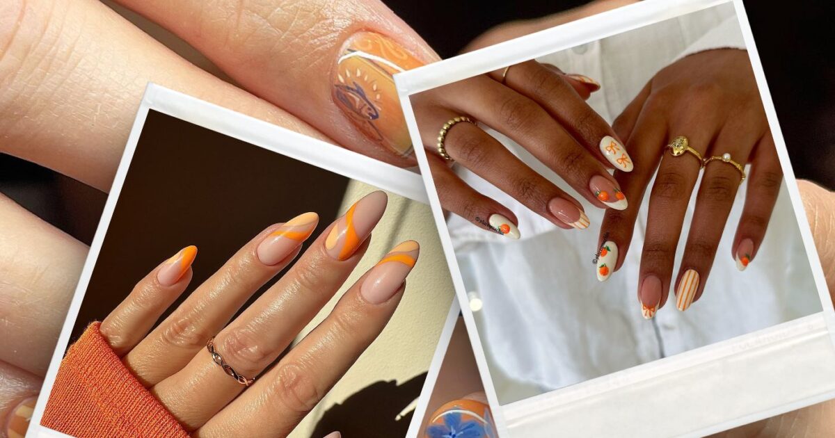 Orange nails: Το φρέσκο μανικιούρ που φωτίζει το μαύρισμά σου