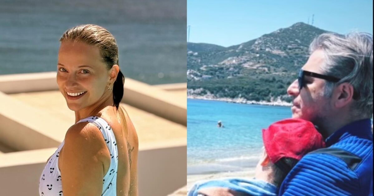 Λένα Δροσάκη – Αλέξανδρος Μπουρδούμης: Μαζί στην Κόρινθο για διακοπές με τον γιο τους