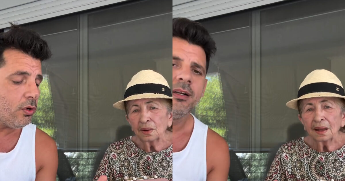 Ο Θοδωρής Φέρρης ερμηνεύει Στέλιο Καζαντζίδη μαζί με τη μητέρα του – Δείτε το βίντεο