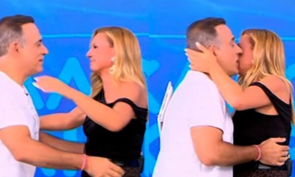 Κατερίνα Καραβάτου και Κρατερός Κατσούλης ξαναβρέθηκαν μαζί στο ίδιο πλατό μετά το διαζύγιο