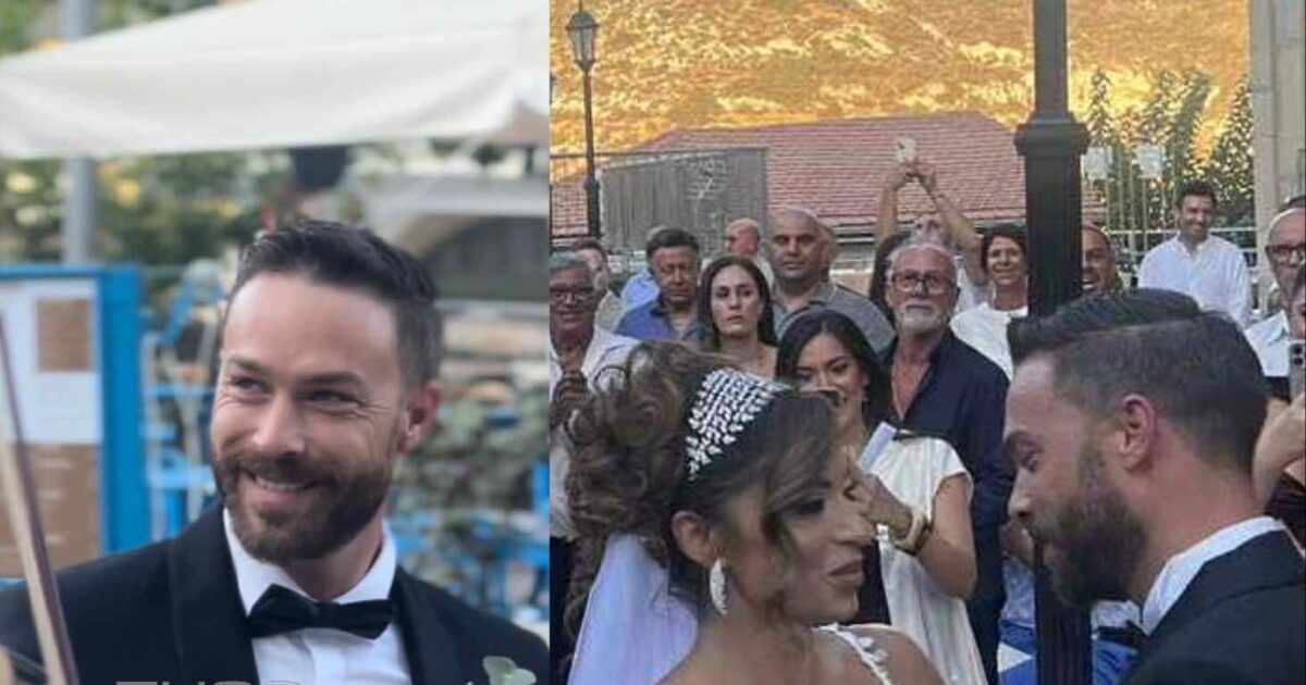 Στέφανος Μιχαήλ: Ένωσε τη ζωή του με τη Νάταλι Κάτερ – Αποκλειστικές εικόνες από την τελετή