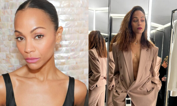 Η Zoe Saldana απολαμβάνει τη Μύκονο με την οικογένειά της