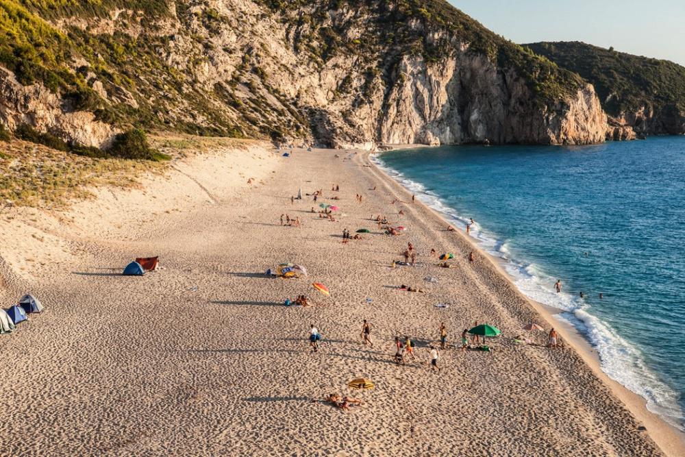 παραλία-Μύλος-Λευκάδα