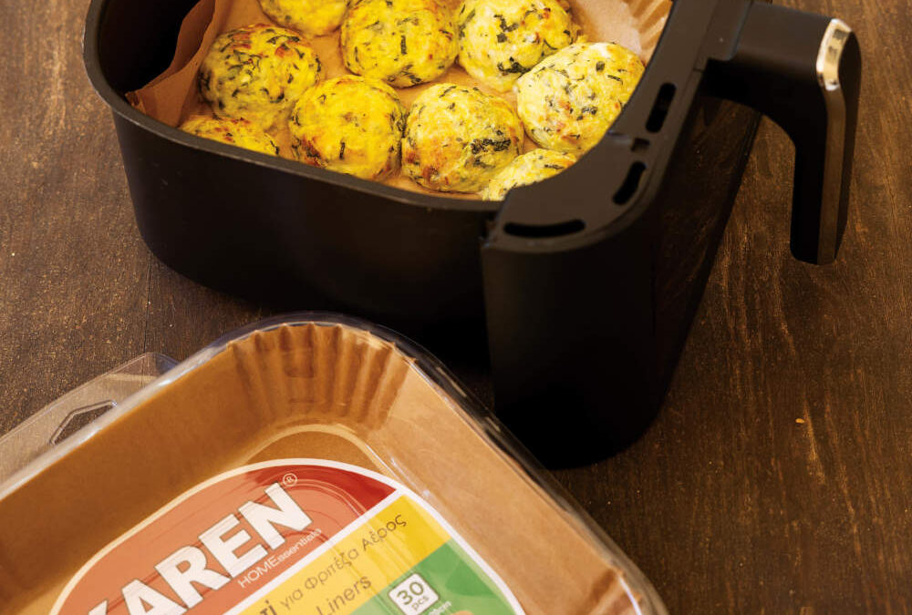 Κολοκυθοκεφτέδες με το Air Fryer