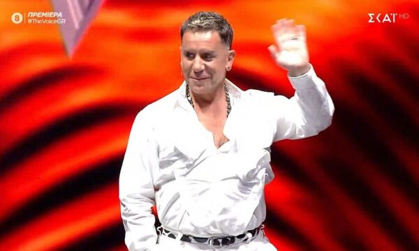 The Voice: Ο Γιώργος Μαζωνάκης γύρισε με “γαλλικό” και προκάλεσε χαμό στο πλατό
