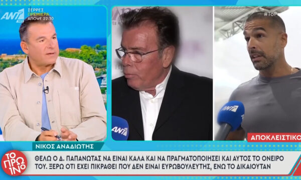 Ο Λιάγκας εξαπέλυσε τα βέλη του στο «Happy Day»: Θεωρώ αγενές να παίρνεις συνέντευξη και μετά να ασκείς αυστηρή κριτική