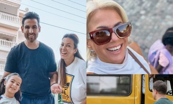 Διάσημοι Έλληνες γονείς συνόδευσαν τα παιδιά τους στην πρώτη μέρα σχολείου – Συγκινητικές εικόνες στα social media
