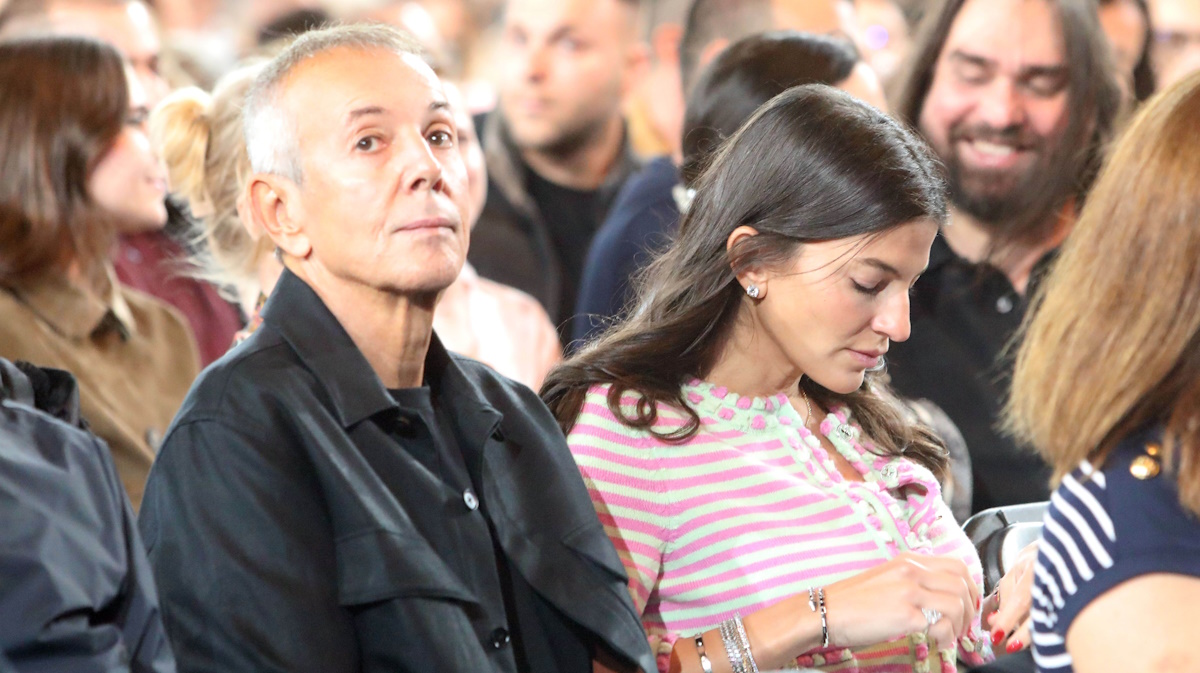 Δήμητρα Μέρμηγκα: Με κασμιρένιο Chanel σακάκι δίπλα στον Γιάννη Κούστα στο Καλλιμάρμαρο