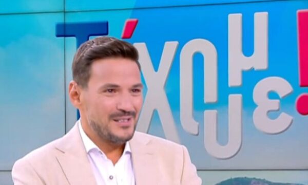 Ο Κώστας Τσουρός ξεκίνησε στον ΣΚΑΪ – Οι πρώτες δηλώσεις και η ομάδα του