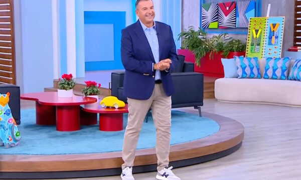Έναρξη για το «Πρωινό» του Γιώργου Λιάγκα – Με άνθη, γέλιο και… φιλοδοξίες
