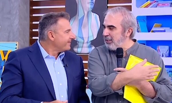 Γιώργος Λιάγκας προς Βαγγέλη Περρή: «Συμφωνώ, το τρέιλερ του Πρωινού ήταν απαράδεκτο – Δεν το βρήκα καλό»